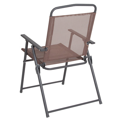 6pc Brown Patio Set & Umbrella