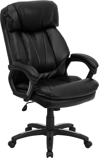 Black High Back Leather Chair
