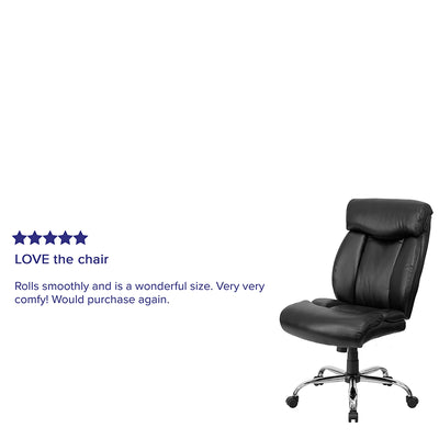 Black 400lb High Back Chair