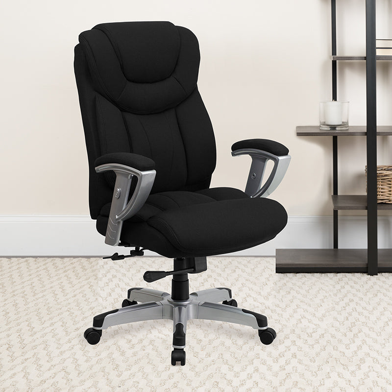 Black 400lb High Back Chair