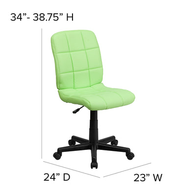 Green Mid-back Task Chair