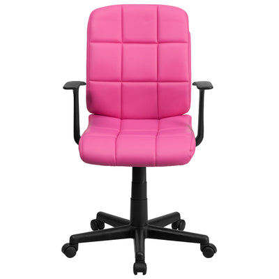 Pink Mid-back Task Chair