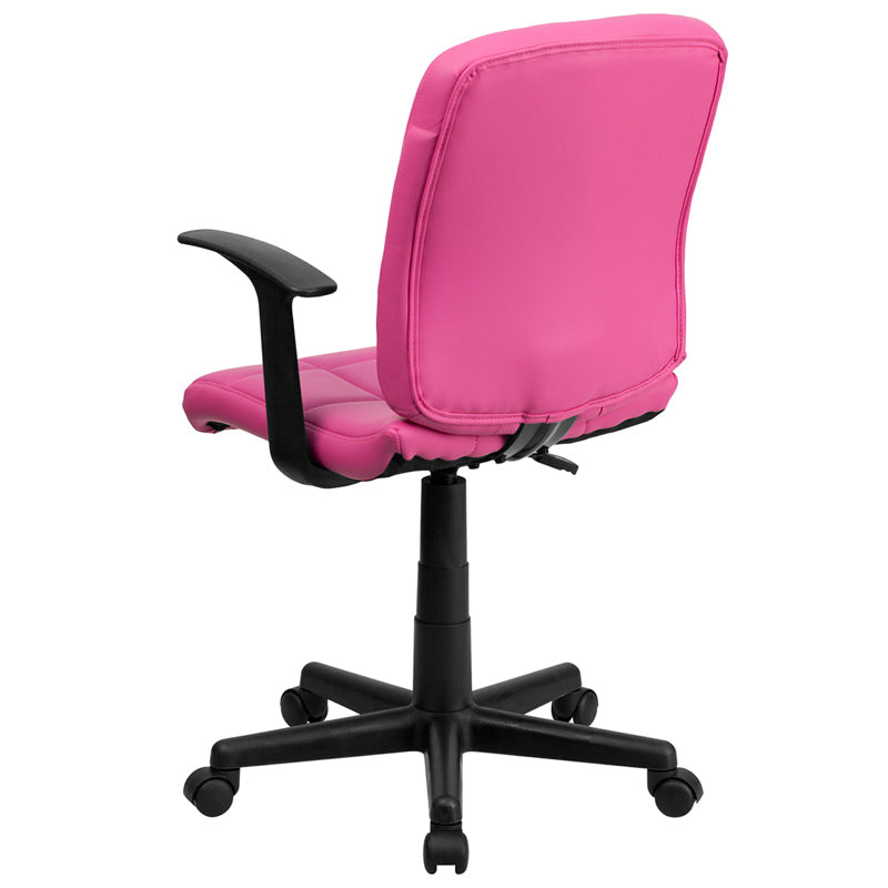 Pink Mid-back Task Chair