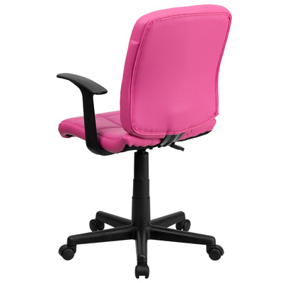 Pink Mid-back Task Chair