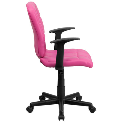 Pink Mid-back Task Chair