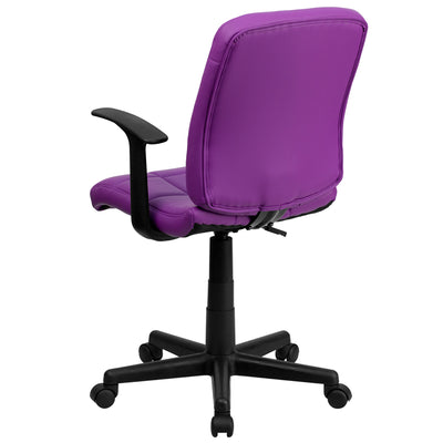 Purple Mid-back Task Chair