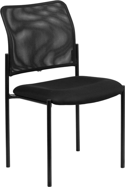 Black Mesh Side Chair