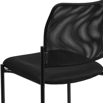 Black Mesh Side Chair