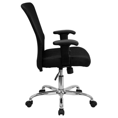 Black Mid-back Task Chair