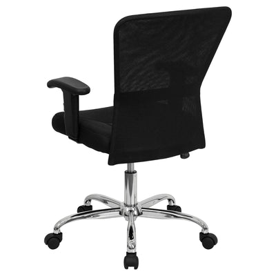 Black Mid-back Task Chair