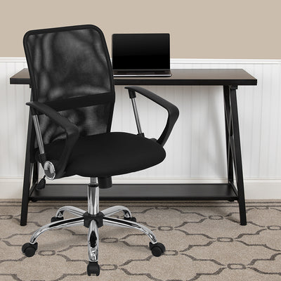 Black Mid-back Task Chair