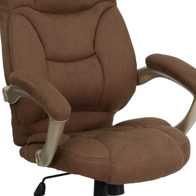 Brown High Back Chair