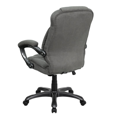 Gray High Back Chair