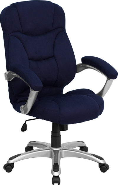 Navy High Back Chair
