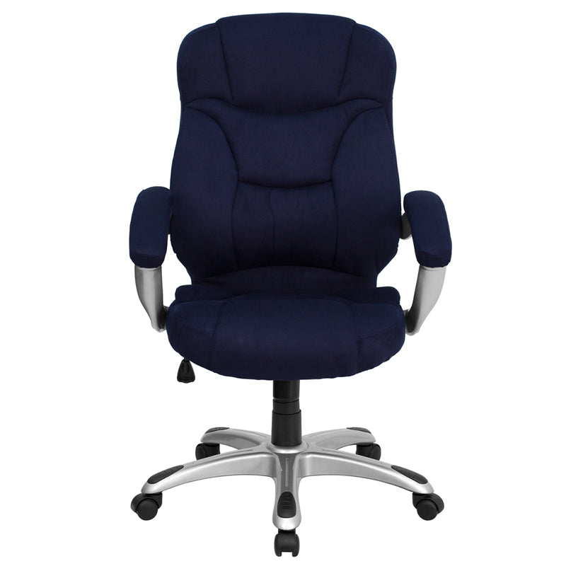 Navy High Back Chair