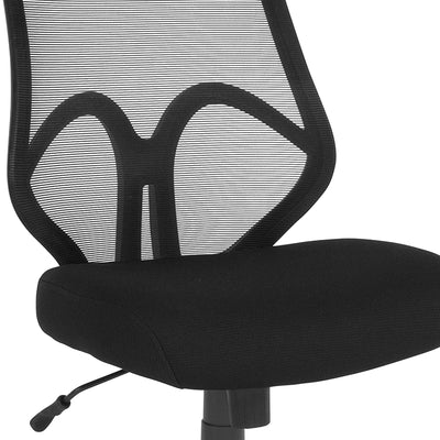 Black High Back Mesh Chair