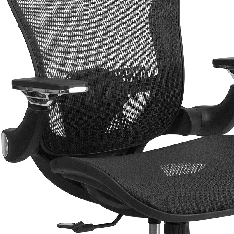 Black Mid-back Mesh Chair