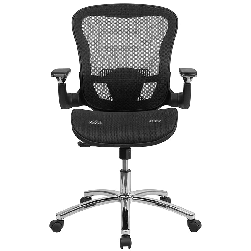 Black Mid-back Mesh Chair