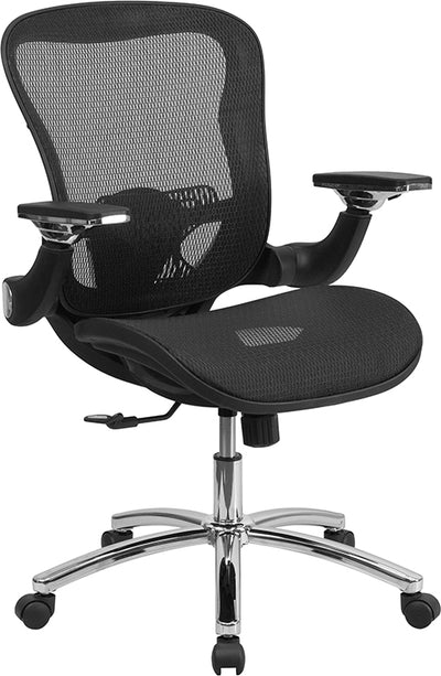 Black Mid-back Mesh Chair