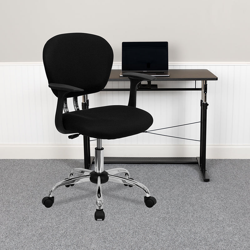 Black Mid-back Task Chair