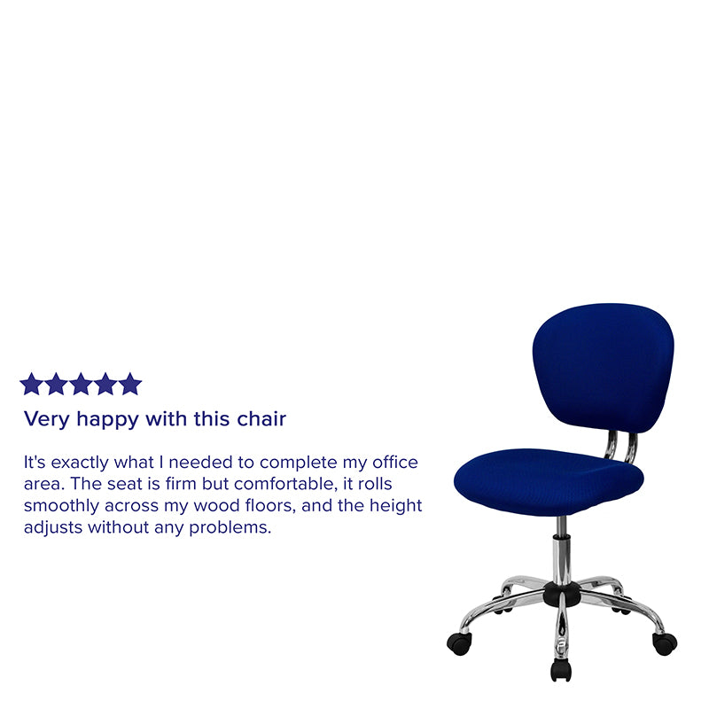 Blue Mid-back Task Chair