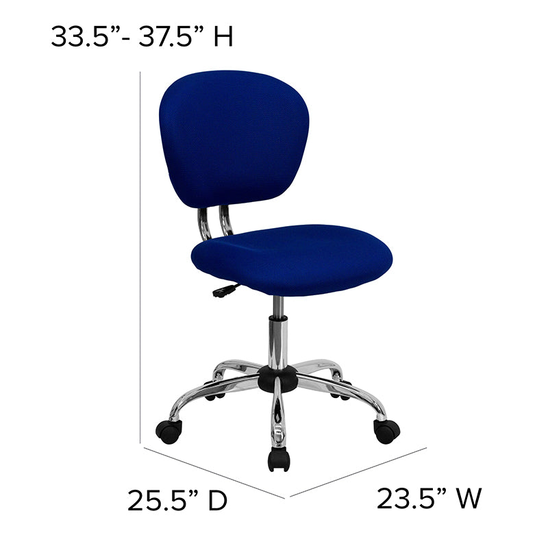Blue Mid-back Task Chair