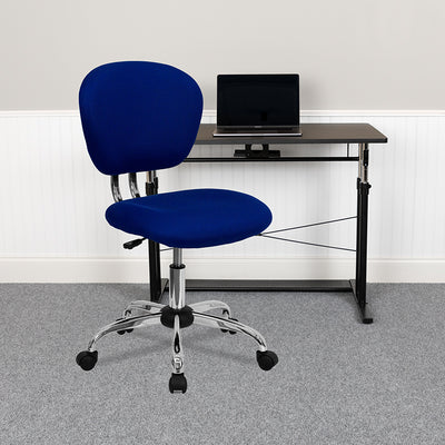 Blue Mid-back Task Chair