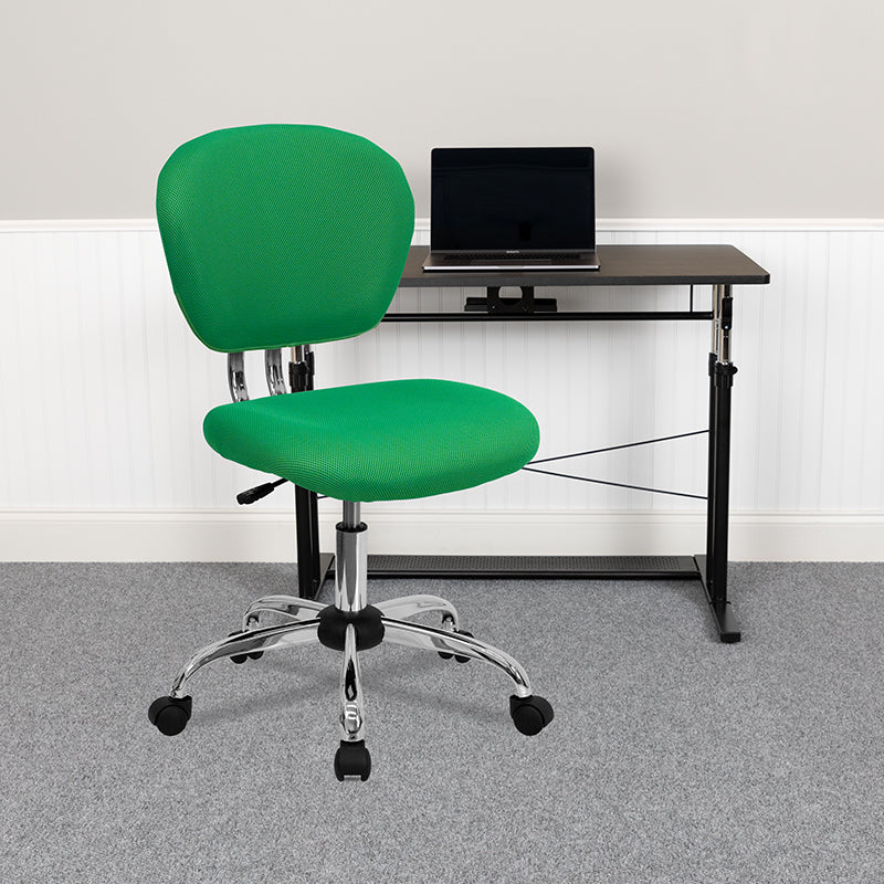 Bright Green Mid-back Task
