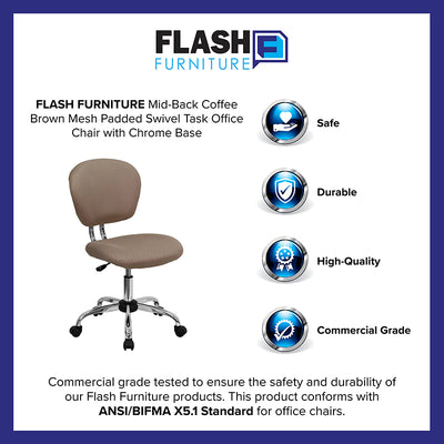 Coffee Mid-back Task Chair