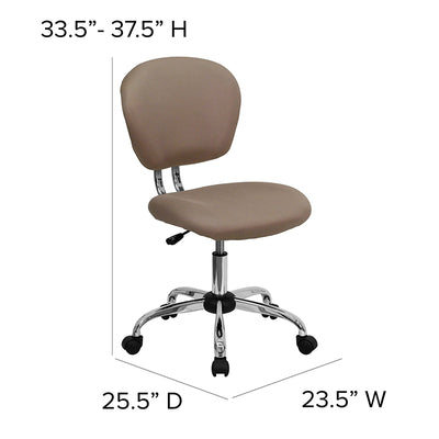 Coffee Mid-back Task Chair
