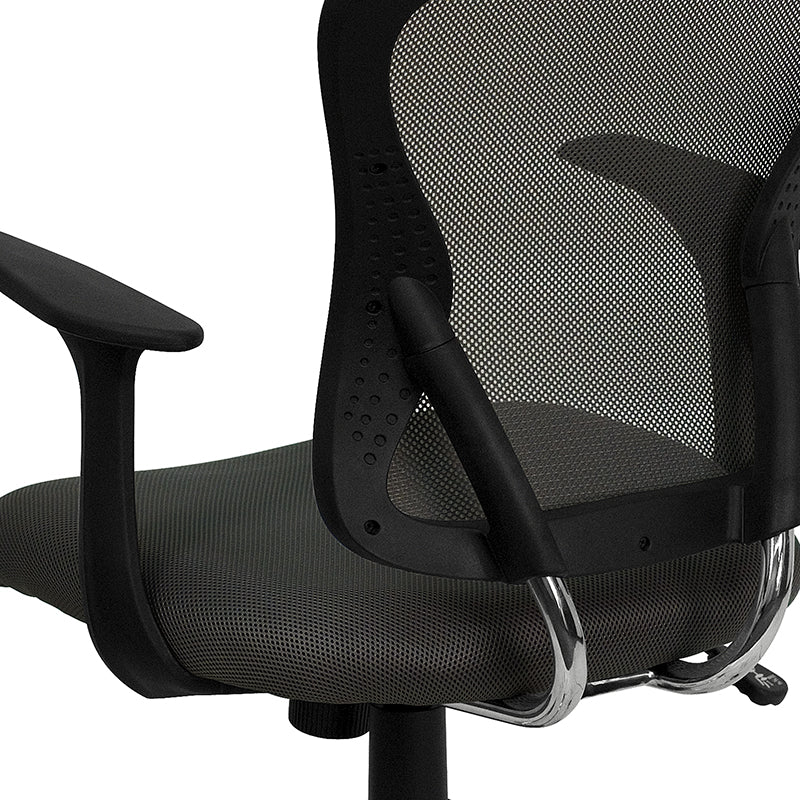 Dark Gray Mid-back Task Chair