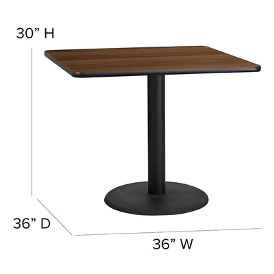 36sq Na Table-bk Vyl Seat