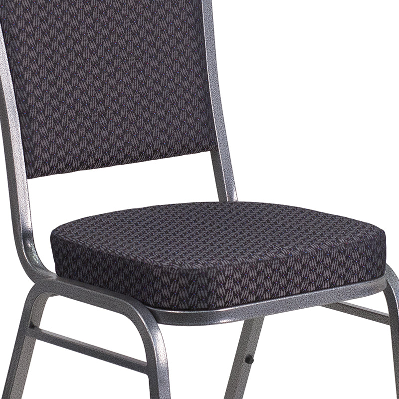 Black Fabric Banquet Chair