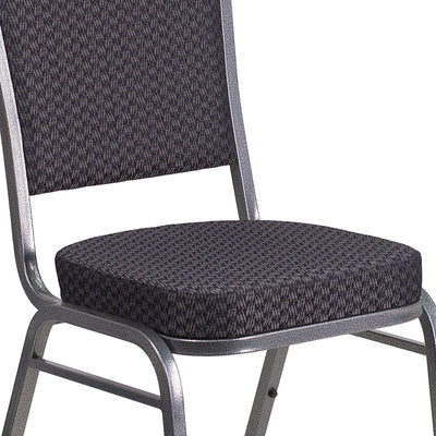 Black Fabric Banquet Chair