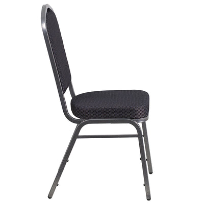 Black Fabric Banquet Chair