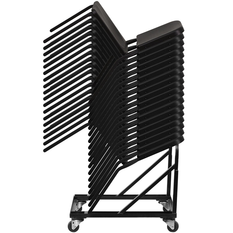 Black Stack Chair Dolly