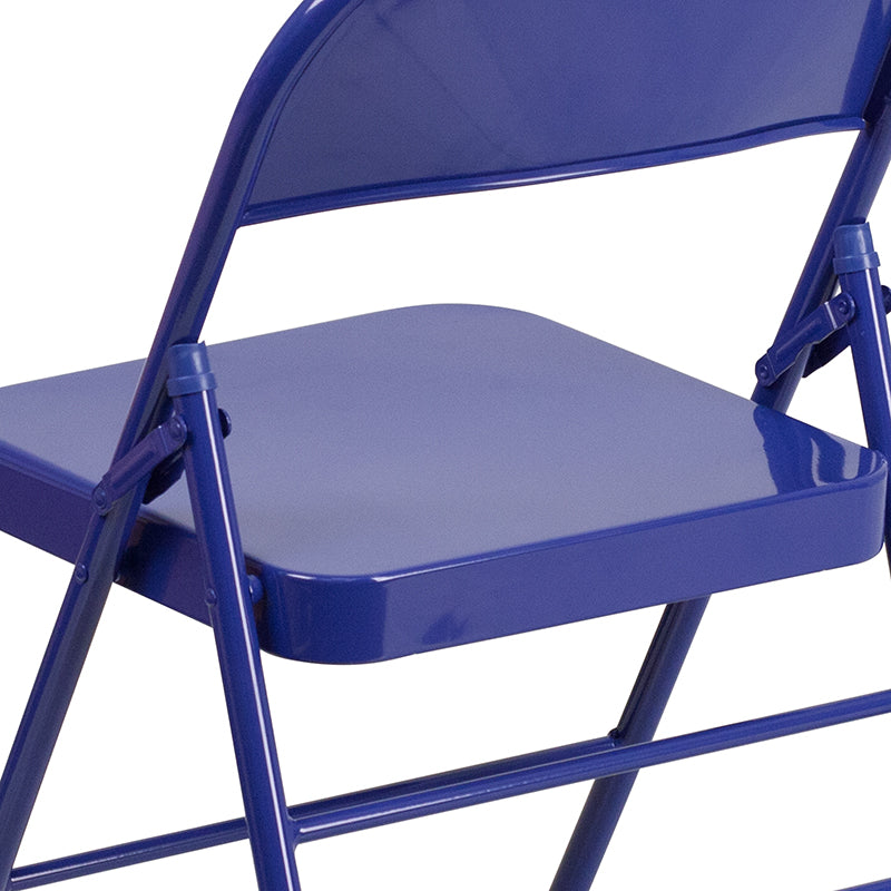 Cobalt Blue Folding Chair