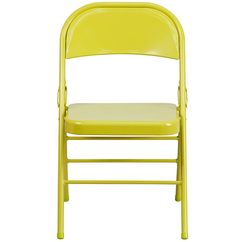 Twisted Citron Folding Chair