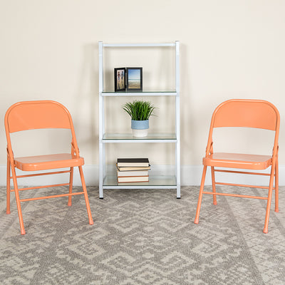 Sedona Coral Folding Chair
