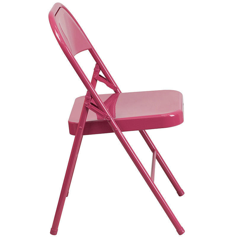 Fuchsia Folding Chair