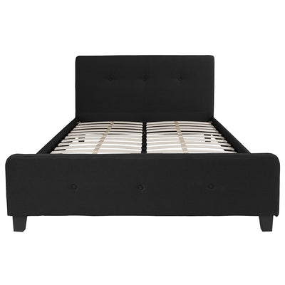 Queen Platform Bed-black