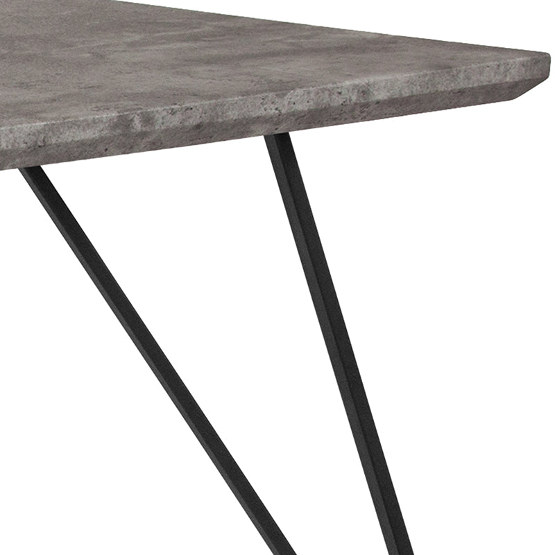 63x31.5 Concrete Dining Table