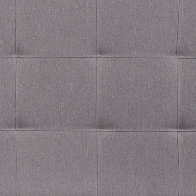 Full Headboard-gray Fabric