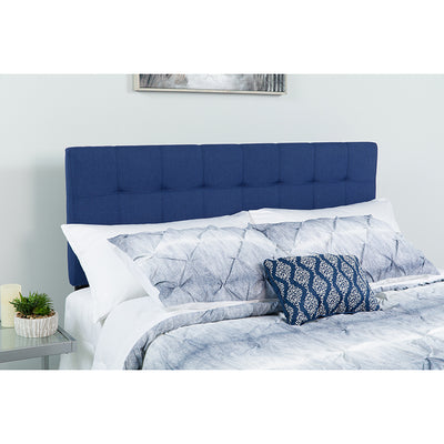 Full Headboard-navy Fabric