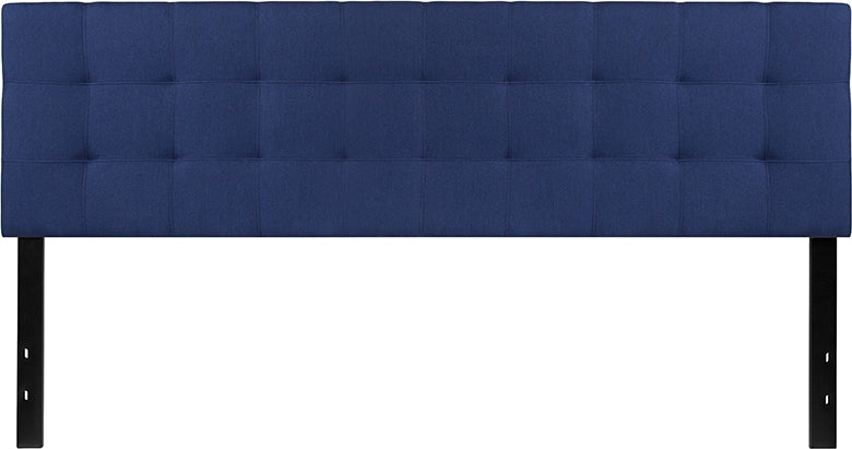 King Headboard-navy Fabric