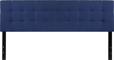 King Headboard-navy Fabric