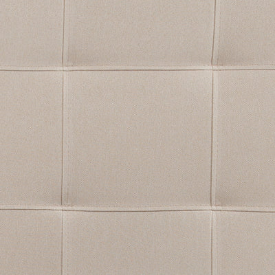 Queen Headboard-beige Fabric