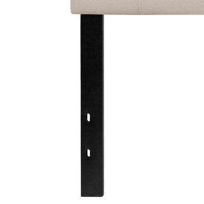 Queen Headboard-beige Fabric