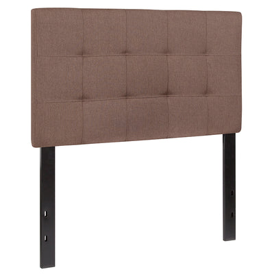 Twin Headboard-camel Fabric