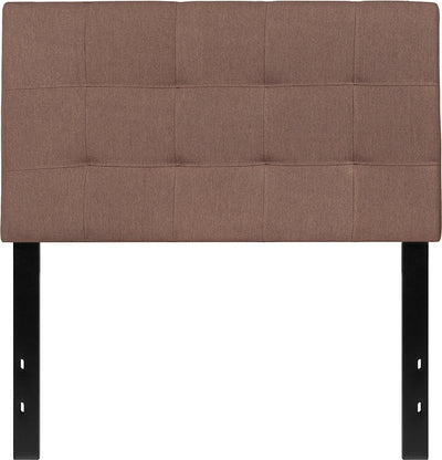 Twin Headboard-camel Fabric
